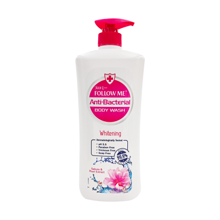 Follow Me Body Wash Anti-Bacterial 1000ml - Whitening